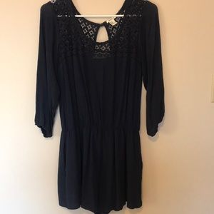 3/4 sleeve romper
